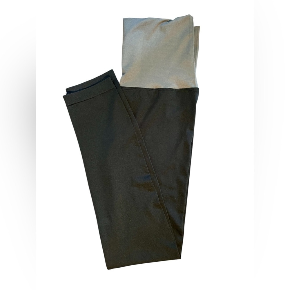 Coco Limon Gray Black Yoga Pants L/XL